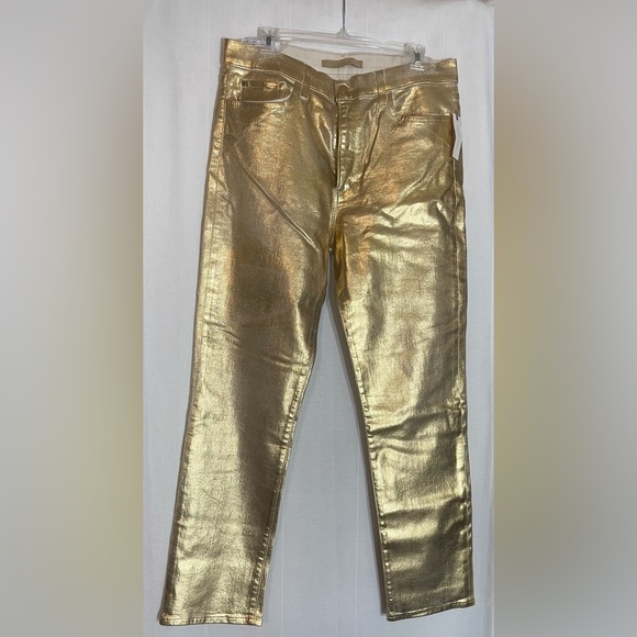 Anthropologie Gold High Rise Jeans - Picture 12 of 15